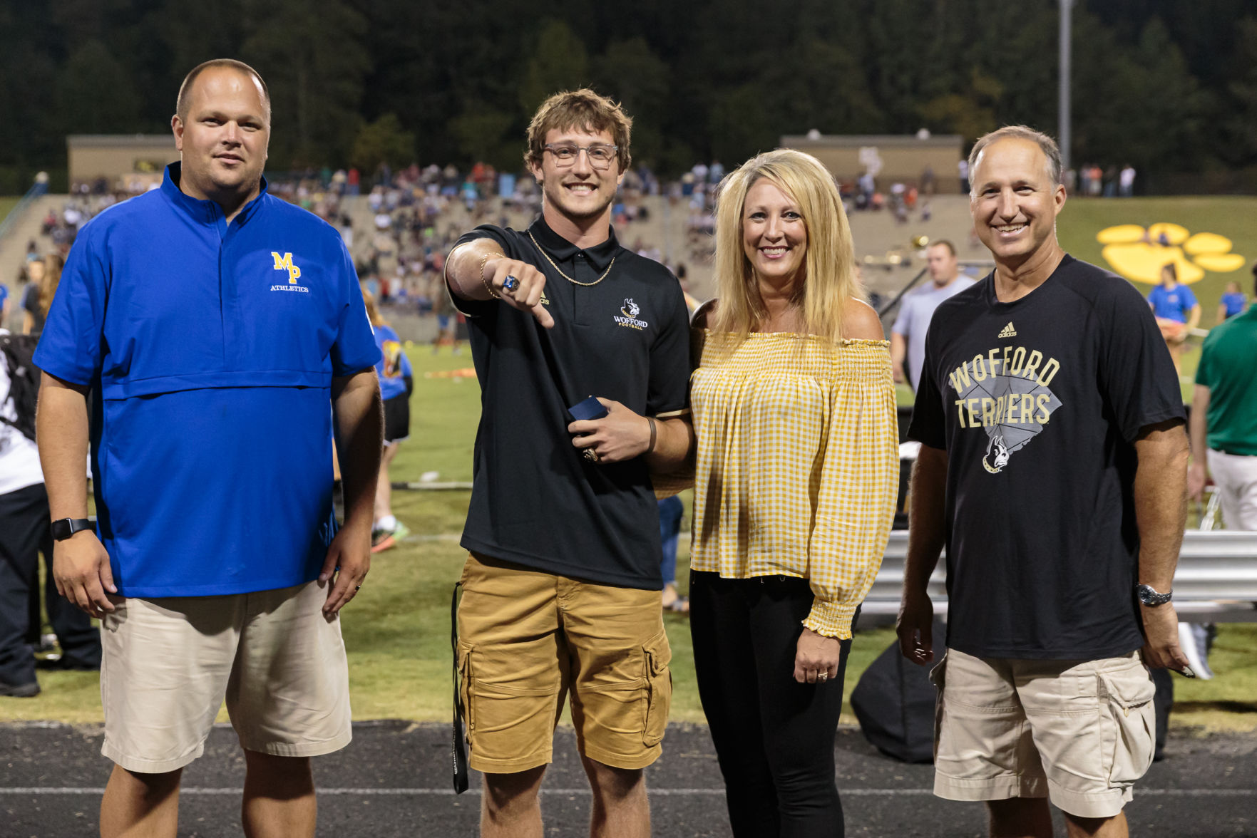 The Central Cabarrus Vikings shut out the Mount Pleasant Tigers 45-0.